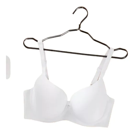 Brasier Con Pus Up Diseño De Lazo Color Blanco  Talla: 44c