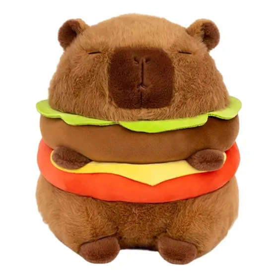 Peluche Capibara/chiguire/carpincho Hamburguesa 40 Cm