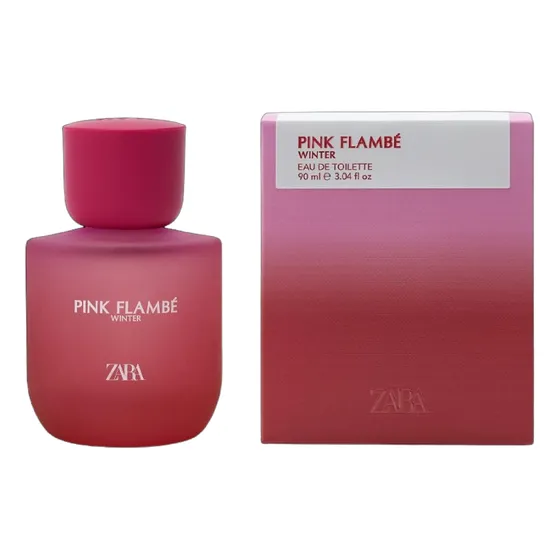 Zara Pink Flambe Winter Edt 90ml - Fragancia Dama