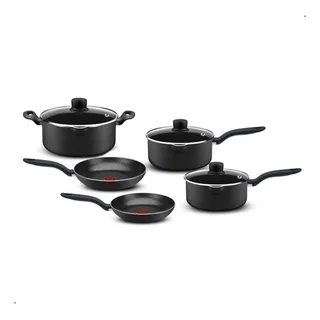Jogo D Panela Antiaderente Limpa Facil Rochedo Elegance 5pc Jogo D Panela Antiaderente Limpa Facil Rochedo Elegance 5pc