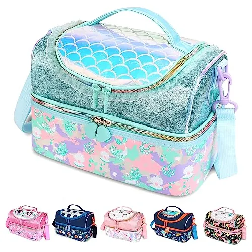 Rlgpbon Bolsa De Almuerzo Para Niños, Caja De P697k