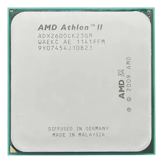 Processador AMD Athlon II X2 260 ADX260OCGMBOX de 2 núcleos e 3.2GHz de frequência