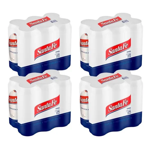 Cerveza Santa Fe Lata 473cc X 24 U