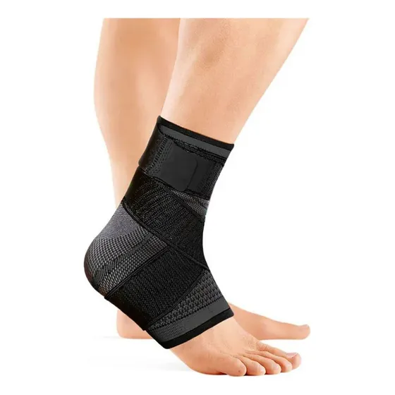 Tobillera Elástica De Compresión Compatible Con Velcro