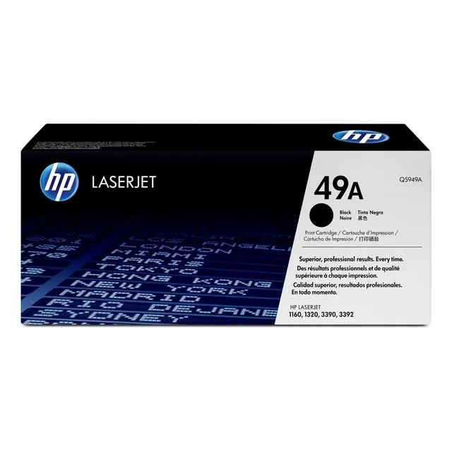 Cartucho De Tóner Hp 49a Negro Q5949a