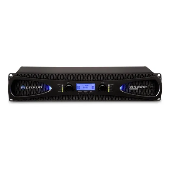 Amplificador Potência Crown Xls 1502 2x775w Rms 2 Ohms 127v Cor Preto Potência de saída RMS 1550 W