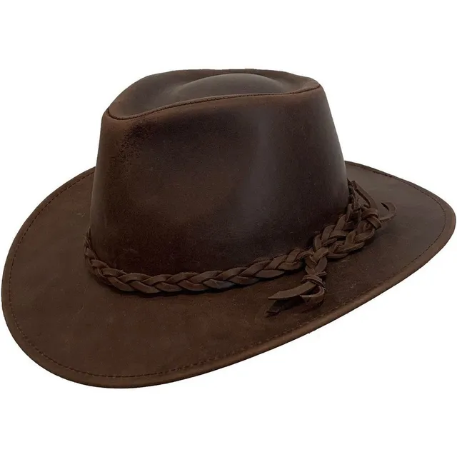 Sombrero Cuero Engrasado