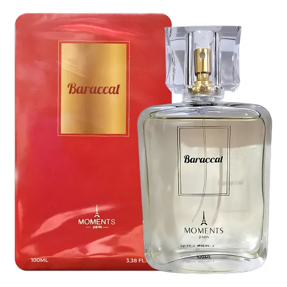 Perfume Arabe Unisex Moments Paris Baraccat Parfum 100 Ml