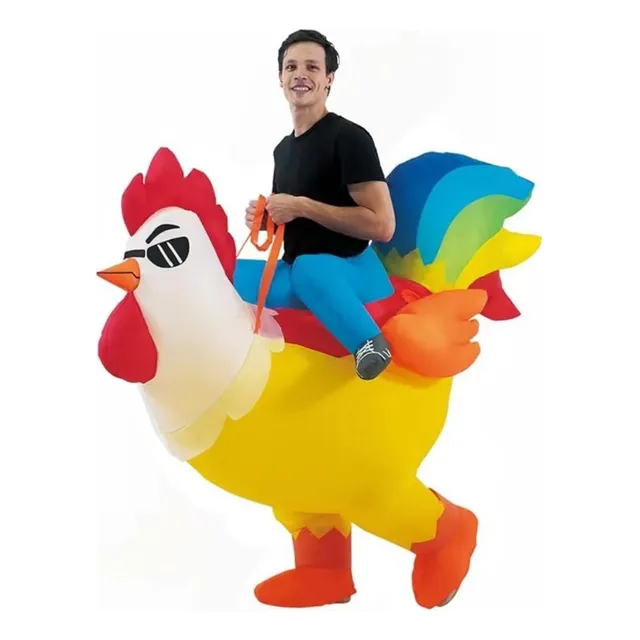 Disfraz Inflable De Gallo Adulto