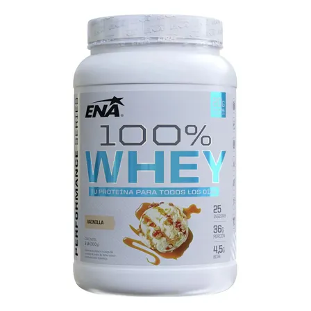 Proteina 100% Whey 2 Lb - Whey Protein Ena Sabor Vainilla