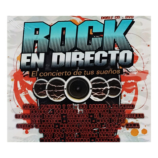 Rock En Directo El Concierto De Tus Sueños 2cd's + Dvd Nuevo Rock En Directo El Concierto De Tus Sueños 2cd's + Dvd Nuevo