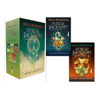Box Percy Jackson E Os Olimpianos + Percy Jackson E Os Olimpianos 1 E 2 Box Percy Jackson E Os Olimpianos + Percy Jackson E Os Olimpianos 1 E 2