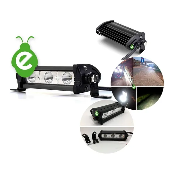 Quieres Mas Luz Para Tu Moto? Barra Led Mini Pero Potente