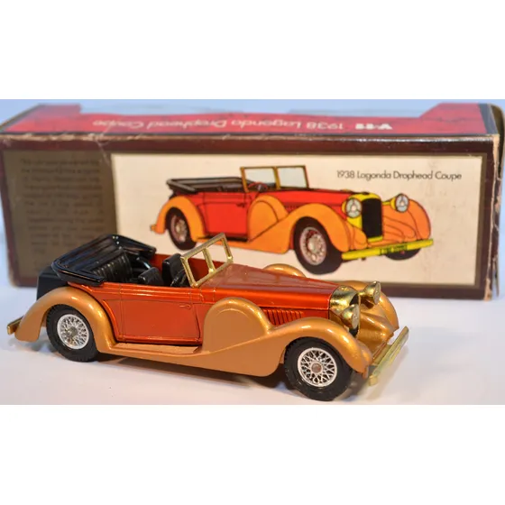 Carro De Coleccion Matchbox Lagonda Drophead Coupe 1938