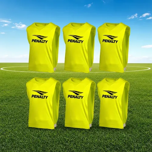 Colete Penalty Futebol De Treino Esportivo Z380 Cor Xxiv Amarelo