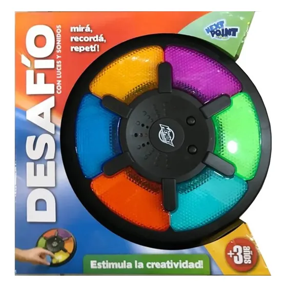 Juego De Memoria Grande Desafio Next Point Con Luz Sonido
