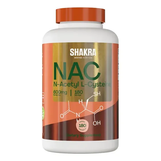 Shakra Nac N Acetil Cisteina 600mg 180 Capsulas Natural | Cuotas sin interés