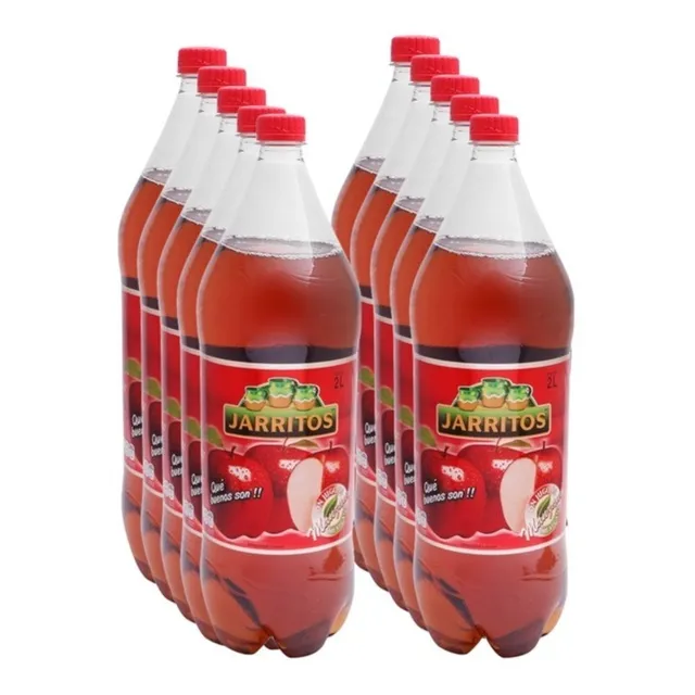 Refresco Manzana Jarritos 2 Lt 8pack