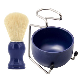 3x Brocha Para Afeitar Barba Para Hombre, Cuenco Para 3x Brocha Para Afeitar Barba Para Hombre, Cuenco Para