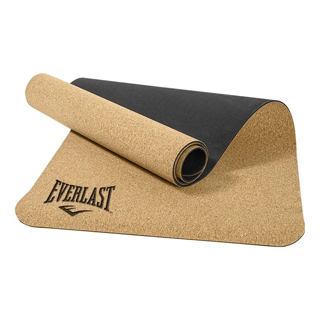 Yoga Mat Corcho Everlast 4mm Pilates Ejercicios