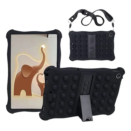 Funda Para Lenovo Tab M8 4ta Gen Tb-300 Correa Pop It