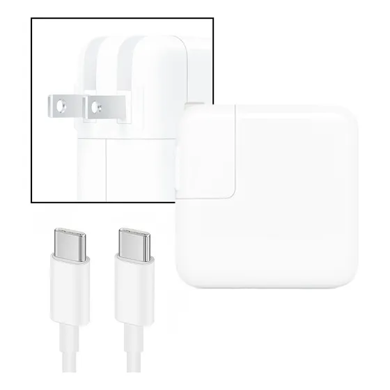 Cargador Apple Macbook 30w Usb-c A1540 A1534 iPad iPhone