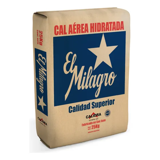 Cal Hidratada El Milagro X 25 Kg Cefas