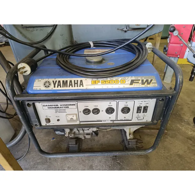 Planta Eléctrica Yamaha Ef 5200 D Generador A Gasolina