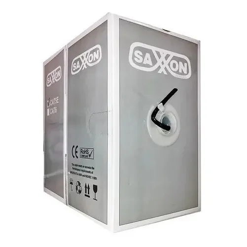 Bobina Cable Utp 100m 100% Cobre Exterior Doble Forro Cat5e