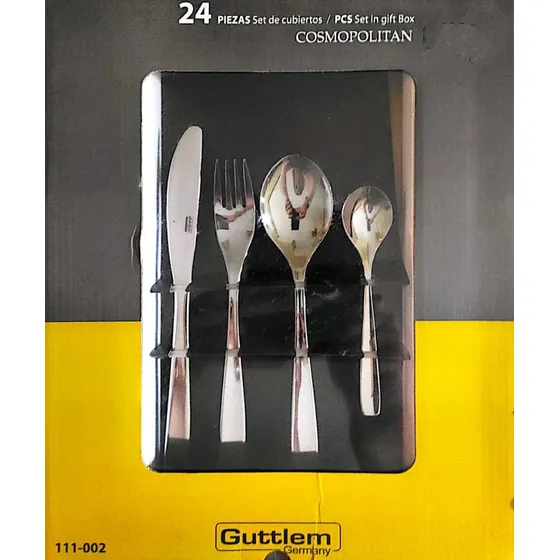 Juego De Cubiertos 24 Piezas Guttlem Germany