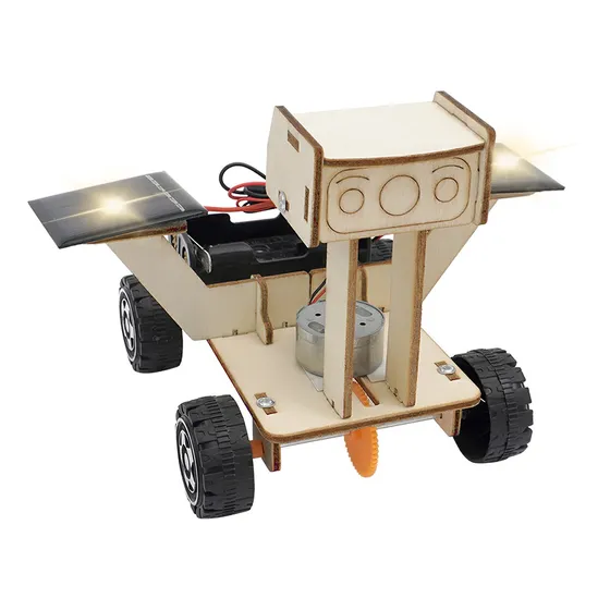 Robot Solar De Madera Para Armar Proyecto Ciencia Stem Diy