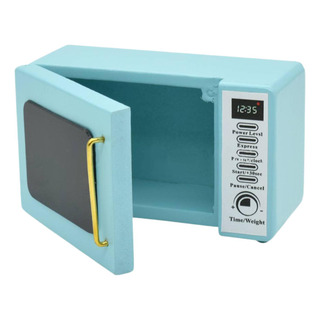 Microondas En Miniatura Para Casa De Muñecas, Simulación Microondas En Miniatura Para Casa De Muñecas, Simulación