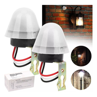 2 Fotocelda Electricas Sensor Interruptor Automático Lampara 2 Fotocelda Electricas Sensor Interruptor Automático Lampara