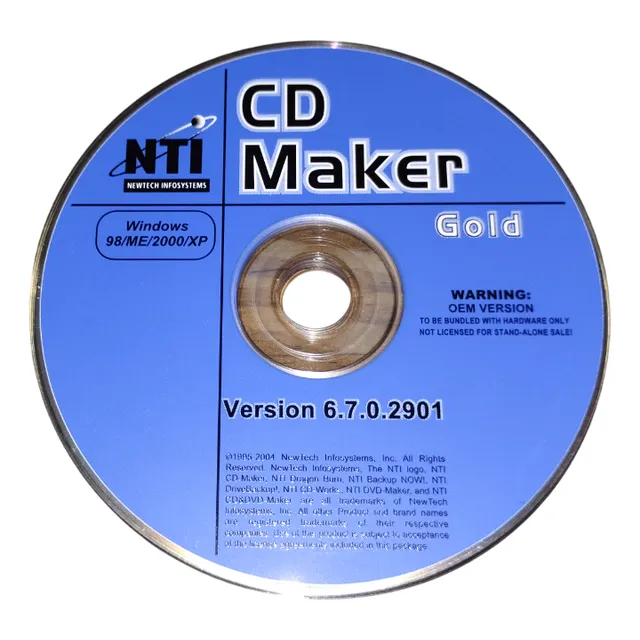 Cd Maker Gold. Nti. Grabador De Cd/dvd