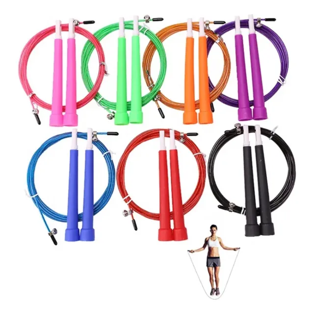Cuerda De Saltar Crossfit Speed Rope Fitness Gym Ajustable 