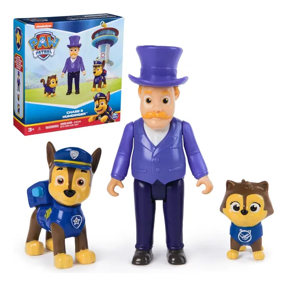 Conjunto De Bonecos Paw Patrol Chase & Humdinger, Brinquedos