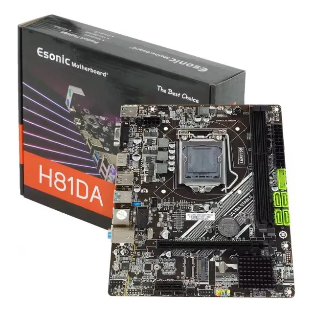 Placa Intel H81 Socket 1150 M.2 Ddr3 4ta Gnenracion Nueva