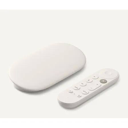 Google Chromecast Smart Tv 32Gb Netflix Google Tv 4k Hdr Control Remoto de Voz Color Blanco