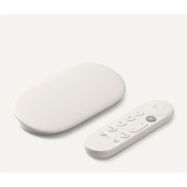 Google Chromecast Smart Tv 32Gb Netflix Google Tv 4k Hdr Control Remoto de Voz Color Blanco