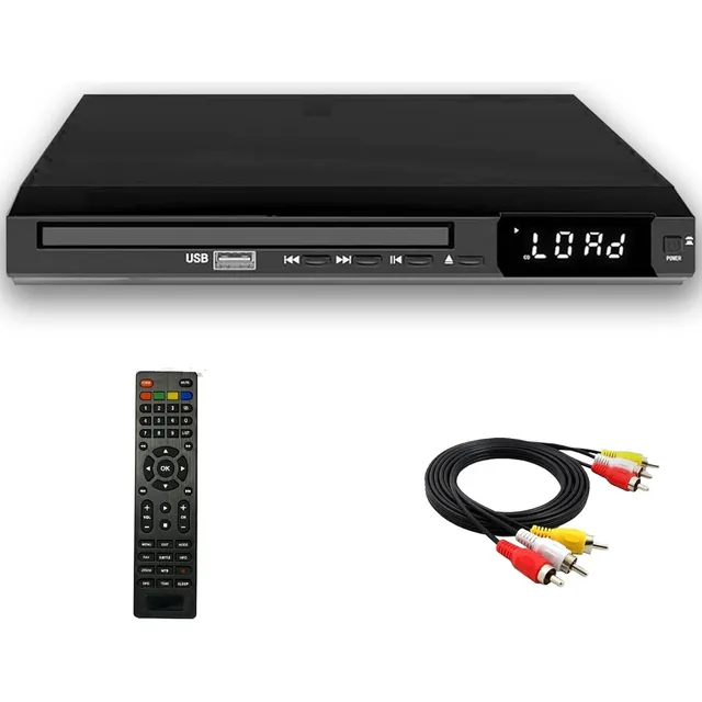 Reproductor De Dvd Rca, Soporta Todas Las Regiones Y Usb