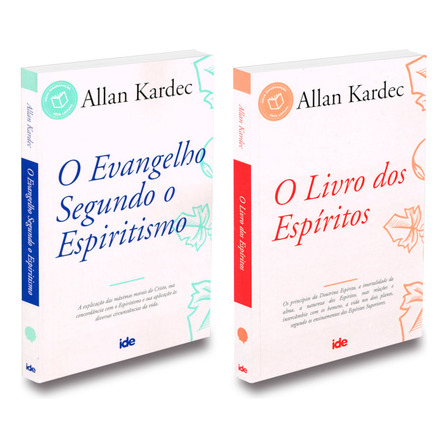 Kit O Evangelho Segundo O Espiritismo + O Livro Dos Espíritos - 14x21 - Ide Editora Kit O Evangelho Segundo O Espiritismo + O Livro Dos Espíritos - 14x21 - Ide Editora