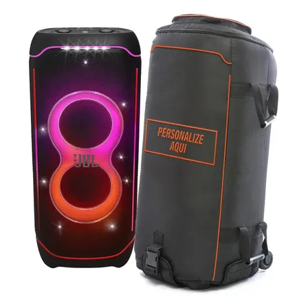 Capa Case Jbl Partybox Ultimate 1100 Personalizada Exclusiva Preto