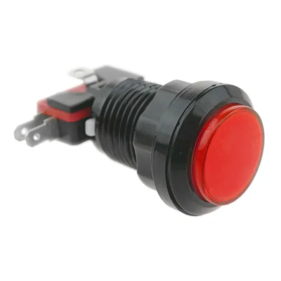 Pulsadores Tipo Arcade Botón Iluminados Grandes 46mm Colores