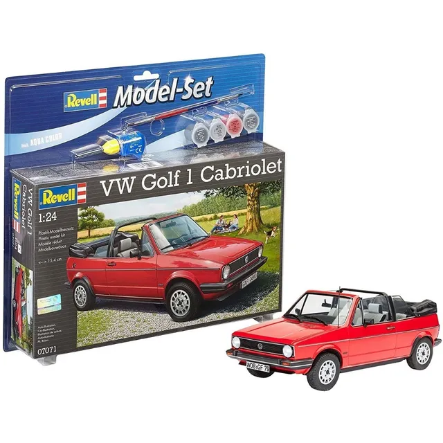 Vw Golf 1 Cabriolet 1:24 - Model Set De Revell