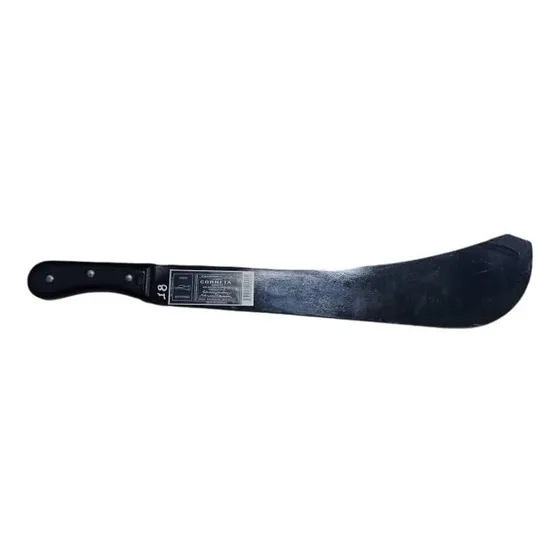Machete Rozador 22 Pulgadas Negro Mango Plastico Corneta