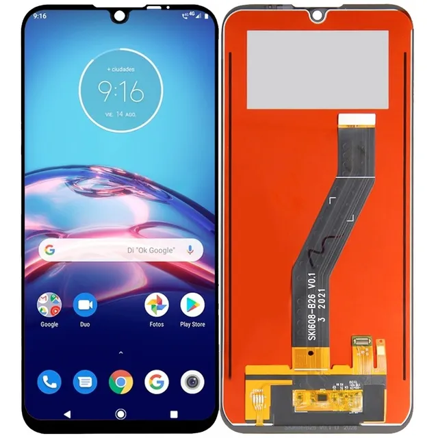 Tela Frontal Display Lcd Compatível Moto E6s Xt2053 Premium