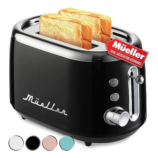 Tostadora Retro Mueller Para 2 Rebanadas Con 7 Unidades Para Tostadora Retro Mueller Para 2 Rebanadas Con 7 Unidades Para