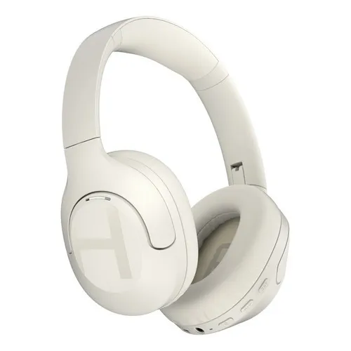 Audífonos Inalámbricos Haylou S35 ANC Cancelación Activa de Ruido Híbrida -42 dB, Bluetooth 5.2, 60 Horas de Reproducción, Llamadas Claras con IA, Diadema Ergonómica, HI-Res Audio, Color Blanco