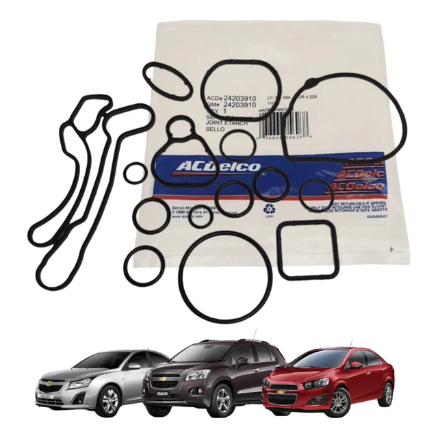 Kit Empaques Enfriador De Aceite Sonic Tracker Cruze Origina