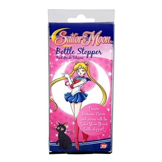 Sailor Moon Tapon Para Botella Broche Producto Oficial